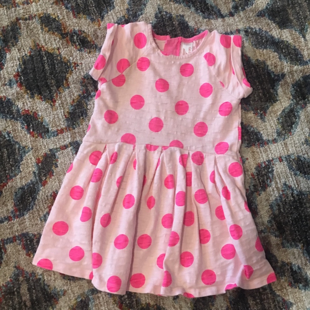 Pink Polka Dot Dress